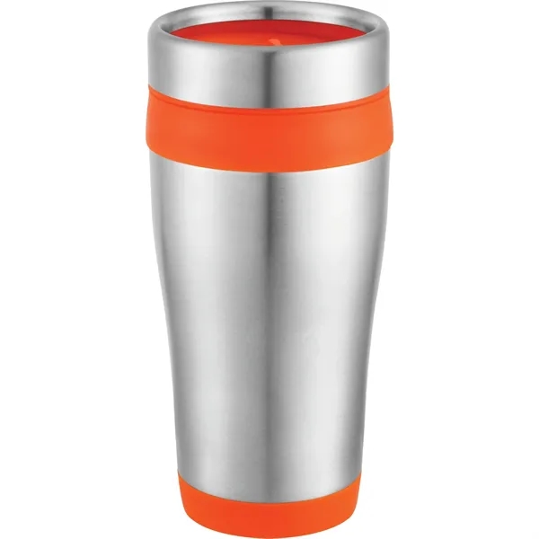 16 oz. insulated stainless steel tumbler with double wall construction, twist-on... from ASI 66887 PCNA / Bullet