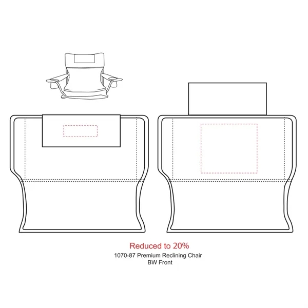 Padded reclining chair with 400 lb. capacity.... from ASI 66887 PCNA / Leeds