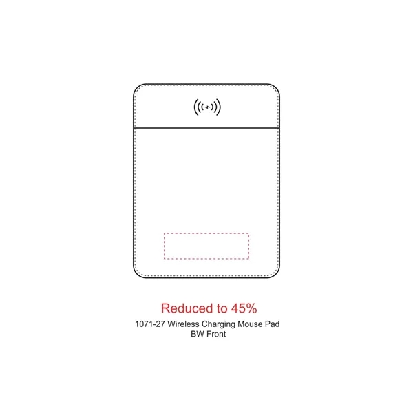 Wireless charging mouse pad with Micro to USB cable included.... from ASI 66887 PCNA / Leeds