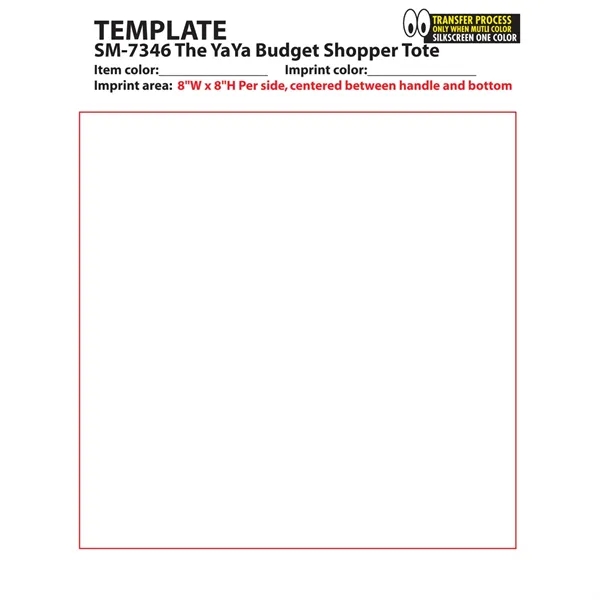 8" x 13" x 19.5" non-woven tote bag with 20" reinforced... from ASI 66887 PCNA / Bullet