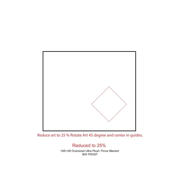 60" x 70" oversized blanket... from ASI 66887 PCNA / Leeds