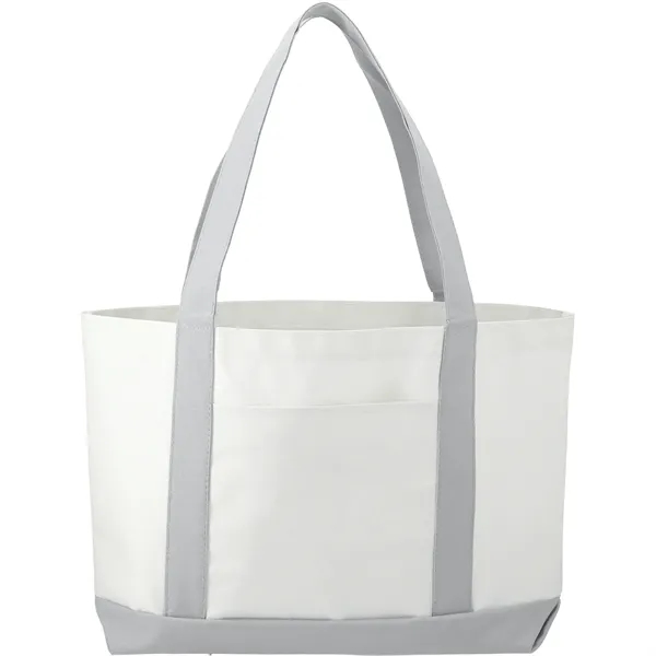 3.75" x 11.25" x 18" large canvas boat tote with open... from ASI 66887 PCNA / Bullet