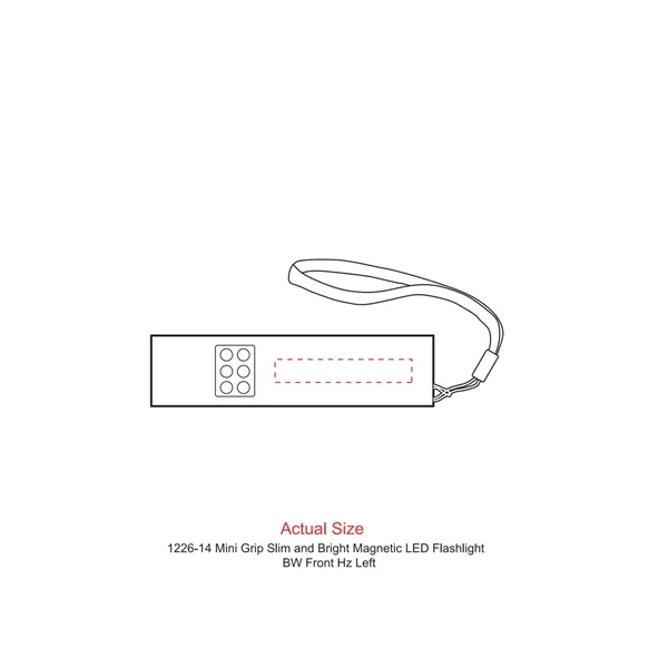 Magnetic flashlight with LED lights.... from ASI 66887 PCNA / Leeds