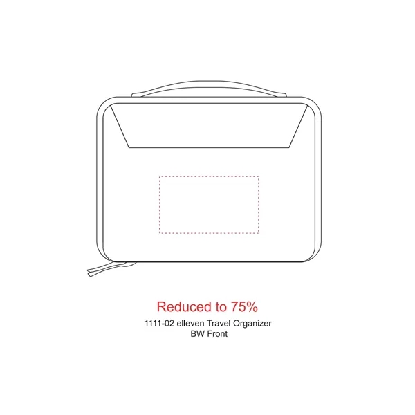 Compact travel organizer for toiletries, electronic cables, and more.... from ASI 66887 PCNA / Leeds