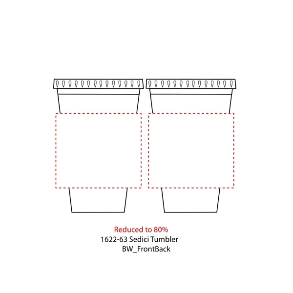 16 oz. double wall acrylic tumbler with lid and straw.... from ASI 66887 PCNA / Leeds