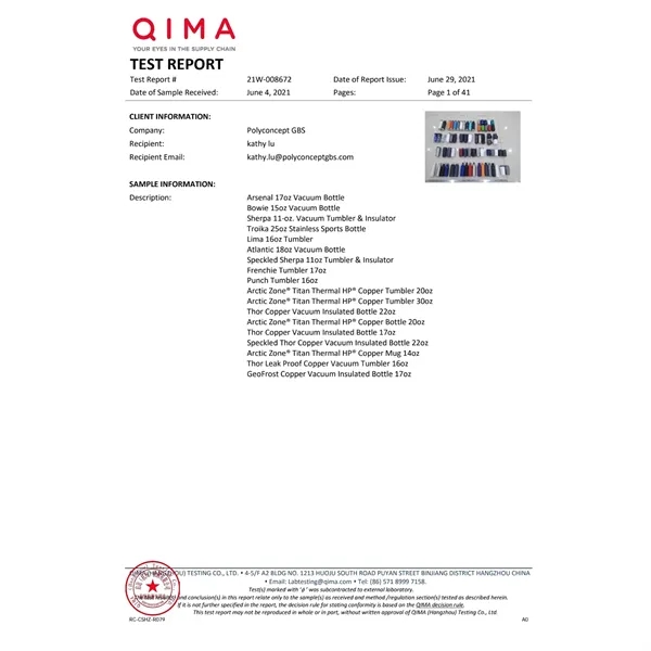 17 oz. double wall stainless steel tumbler with drink through thumb-slide... from ASI 66887 PCNA / Leeds