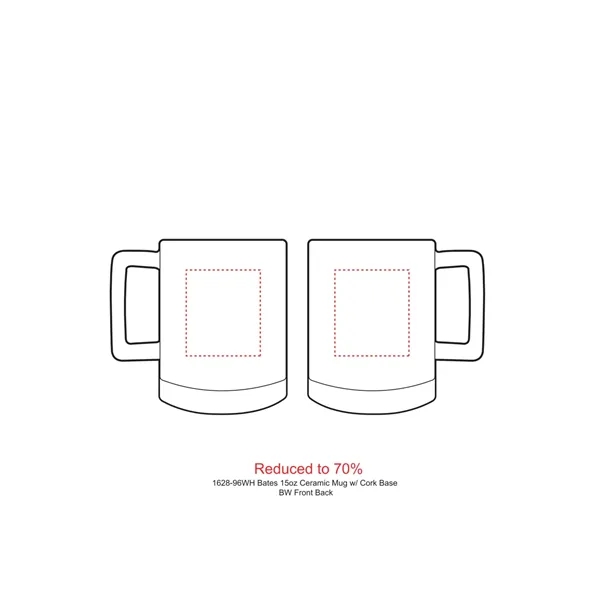 15 oz. ceramic mug with cork base.... from ASI 66887 PCNA / Leeds
