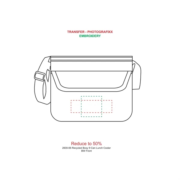 6.5" x 8" x 10" insulated lunch bag... from ASI 66887 PCNA / Leeds