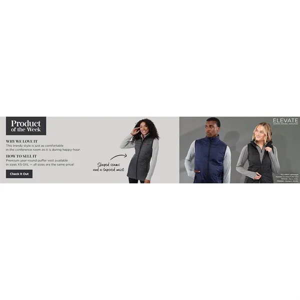 XS-3XL women's vest with insulation... from ASI 66887 PCNA / Trimark