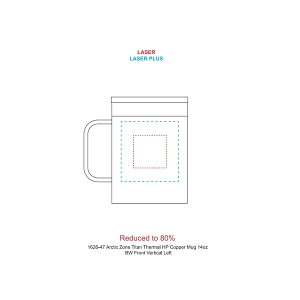 Arctic Zone® Titan Thermal HP® Copper Mug 14oz... from ASI 66887 PCNA / Leeds