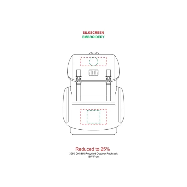 5" x 19" x 12.5" rucksack with a cinch closure and... from ASI 66887 PCNA / Leeds