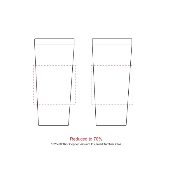 22 oz. double wall stainless steel tumbler with push-on lid and... from ASI 66887 PCNA / Leeds