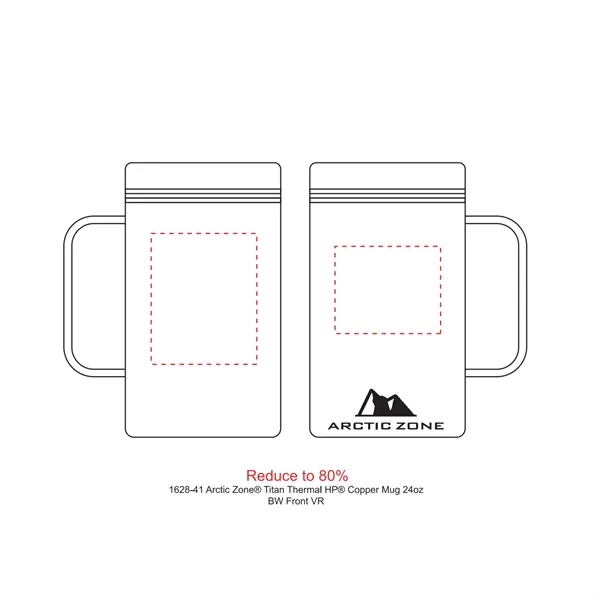 24 oz. double wall, vacuum insulated stainless steel mug with push-on... from ASI 66887 PCNA / Leeds