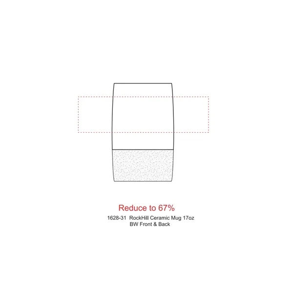 17 oz. two-tone ceramic mug.... from ASI 66887 PCNA / Leeds