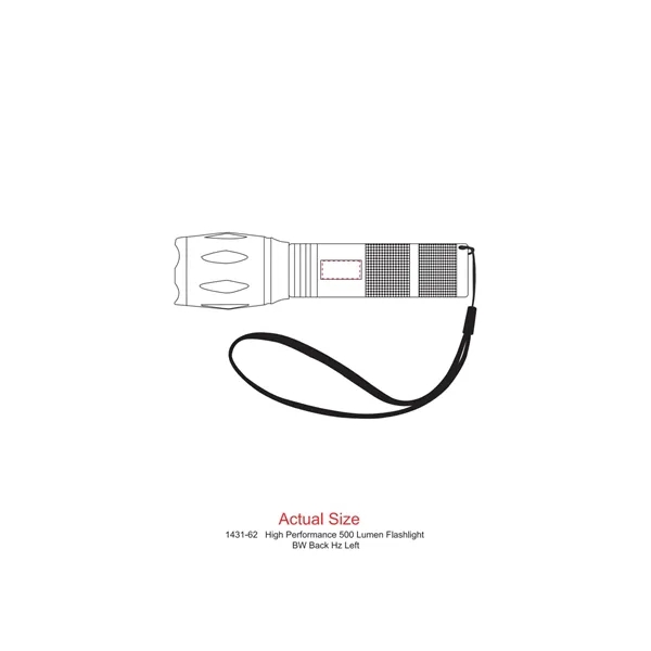 1.48" x 5.1" x 1.48" flashlight with 5 light modes... from ASI 66887 PCNA / Leeds
