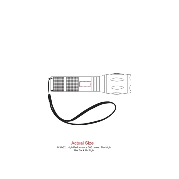 1.48" x 5.1" x 1.48" flashlight with 5 light modes... from ASI 66887 PCNA / Leeds