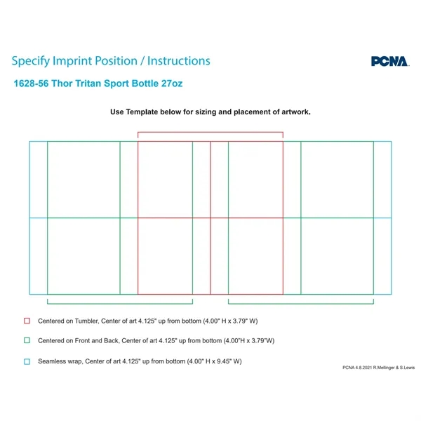 27 oz. Tritan sports bottle with screw-on, spill-resistant lid and metal... from ASI 66887 PCNA / Leeds