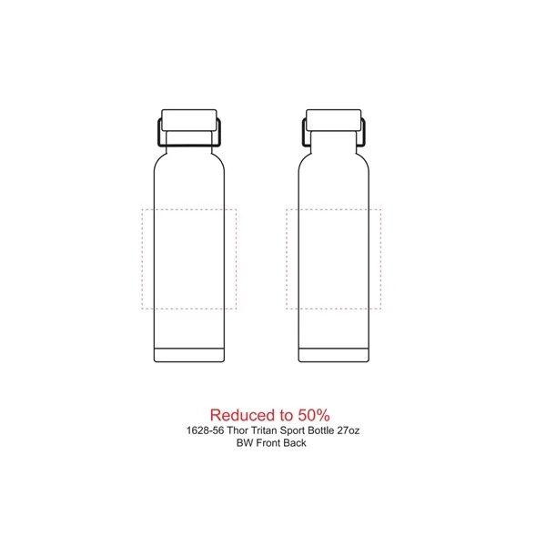 27 oz. Tritan sports bottle with screw-on, spill-resistant lid and metal... from ASI 66887 PCNA / Leeds