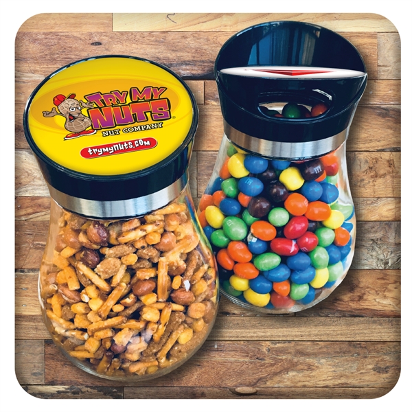 Clear jar in three different sizes for dry goods, snacks, etc.... from ASI 63073 Openers.Beer