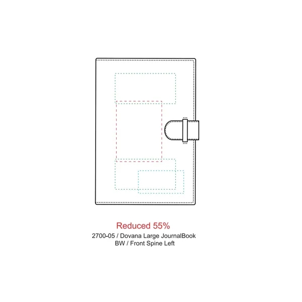 7" x 10" journal with 128 sheets of paper.... from ASI 66887 PCNA / Leeds