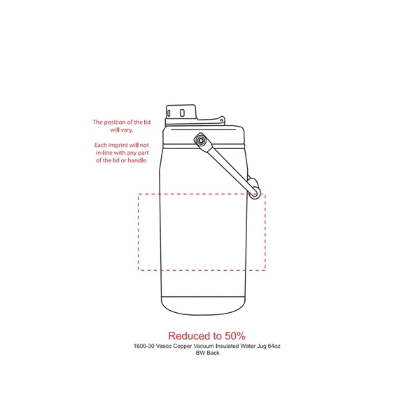 64oz insulated jug with a handling loop... from ASI 66887 PCNA / Leeds