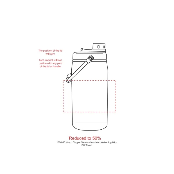 64oz insulated jug with a handling loop... from ASI 66887 PCNA / Leeds
