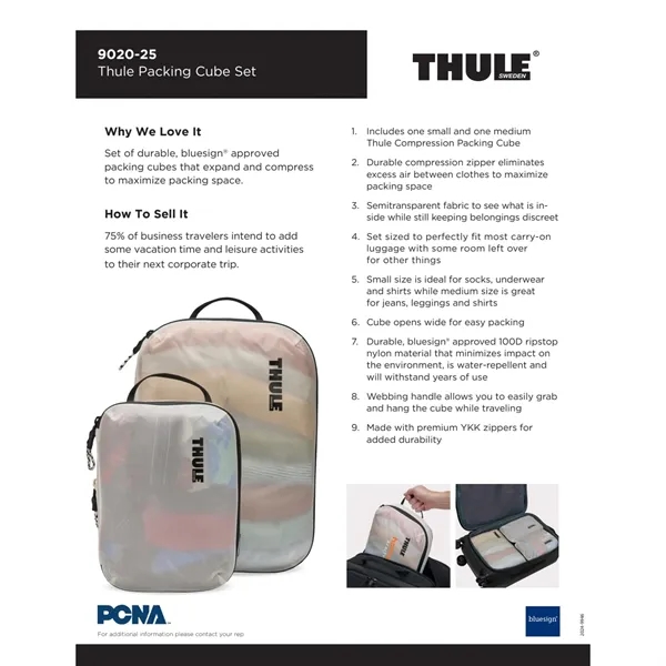 Set of three packing cubes.... from ASI 66887 PCNA / Leeds