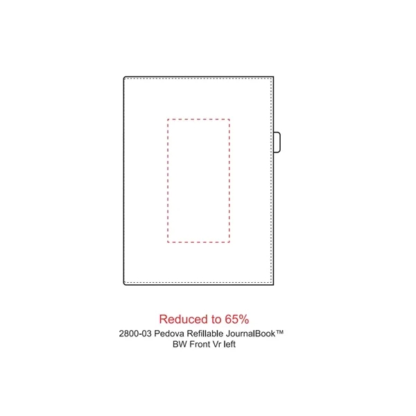 6" x 8.5" journal with 80 sheets of white lined paper.... from ASI 66887 PCNA / Leeds