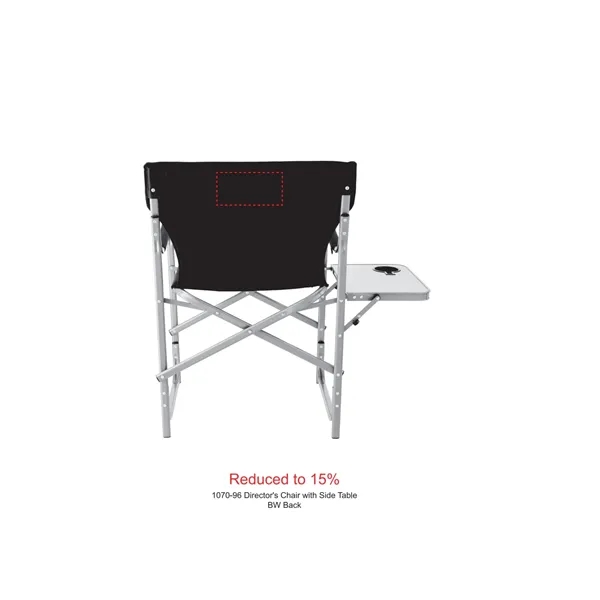 Folding director's chair with side table.... from ASI 66887 PCNA / Leeds