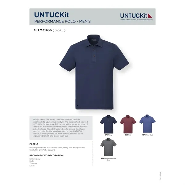 S-3XL men's short-sleeved polo... from ASI 66887 PCNA / Trimark