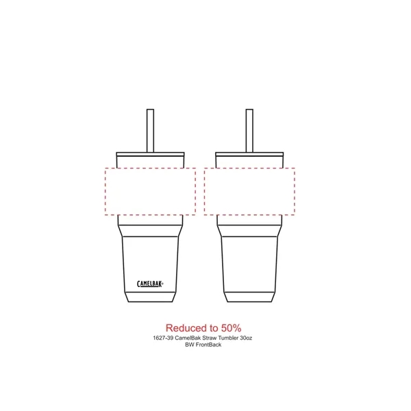 30 oz. tumbler with lid and straw.... from ASI 66887 PCNA / Leeds