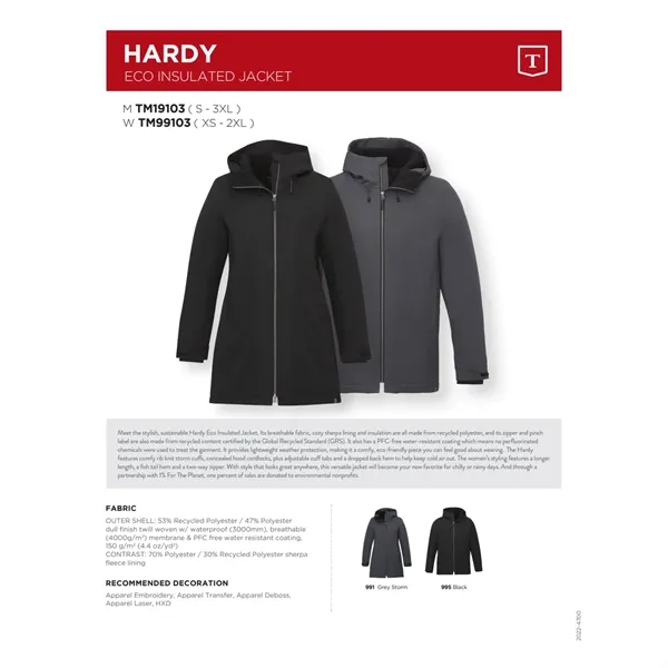 HARDY Eco Insulated Jacket - Men's... from ASI 66887 PCNA / Trimark