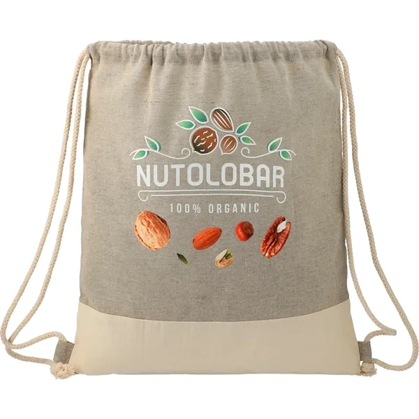 14" x 16.5" x 14" recycled cotton drawstring bag.... from ASI 66887 PCNA / Leeds