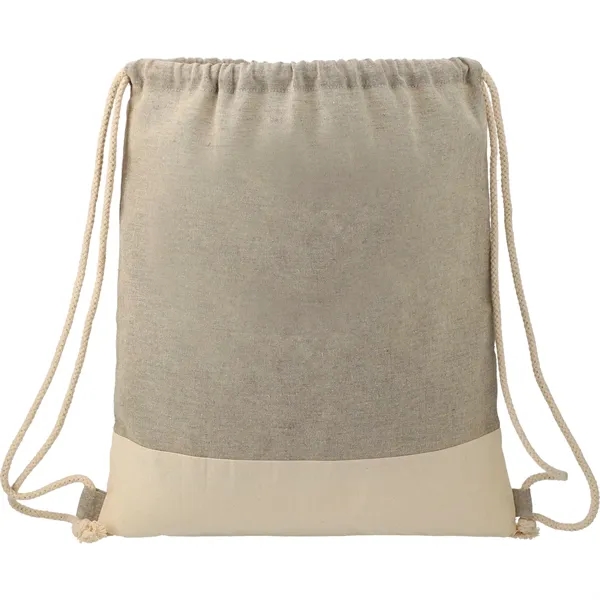 14" x 16.5" x 14" recycled cotton drawstring bag.... from ASI 66887 PCNA / Leeds