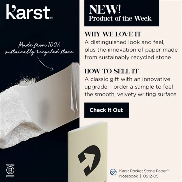 Notebook with 50 blank pages made from recyclable stone paper.... from ASI 66887 PCNA / Leeds