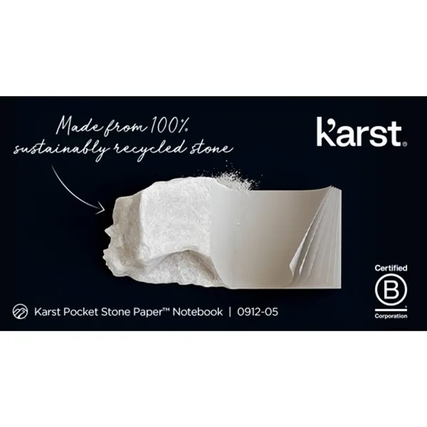 Notebook with 50 blank pages made from recyclable stone paper.... from ASI 66887 PCNA / Leeds