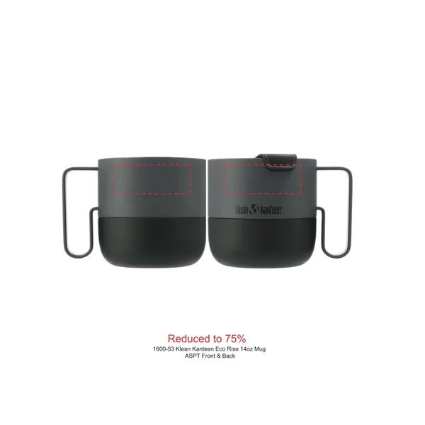 14 oz. double wall, vacuum insulated stainless steel mug with handle.... from ASI 66887 PCNA / Leeds