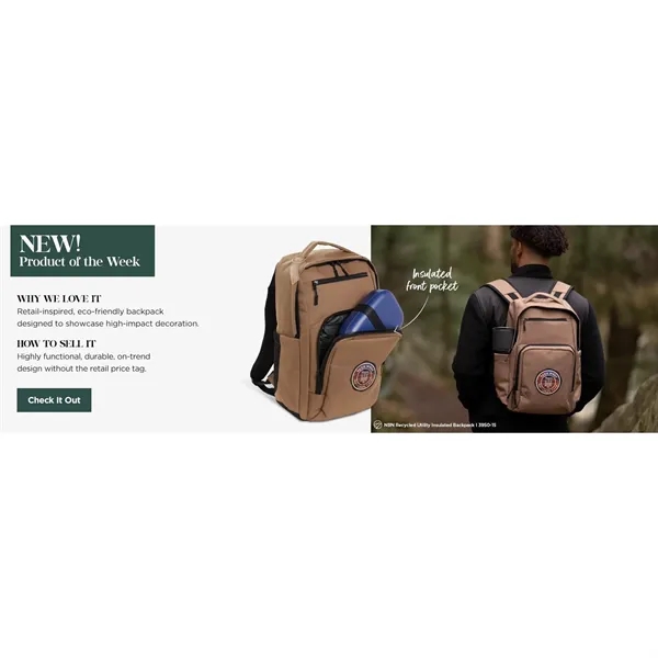 5.5" x 17.5" x 12" backpack with 4 pockets and a... from ASI 66887 PCNA / Leeds