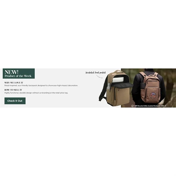 5.5" x 17.5" x 12" backpack with 4 pockets and a... from ASI 66887 PCNA / Leeds