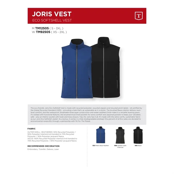 S-3XL men's vest with zipped pockets... from ASI 66887 PCNA / Trimark