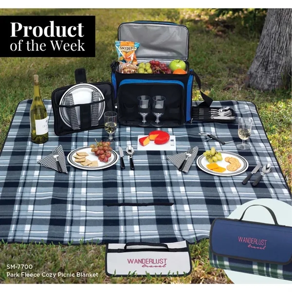 52" x 49" fleece blanket with hook and loop closure.... from ASI 66887 PCNA / Bullet