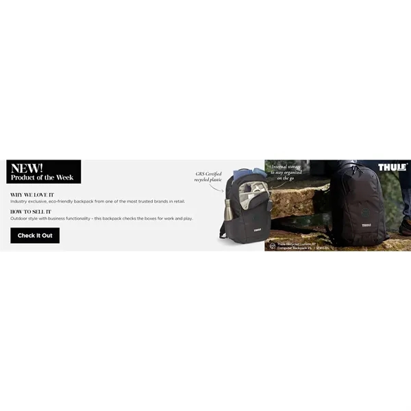 15" computer backpack made from recycled polyester.... from ASI 66887 PCNA / Leeds