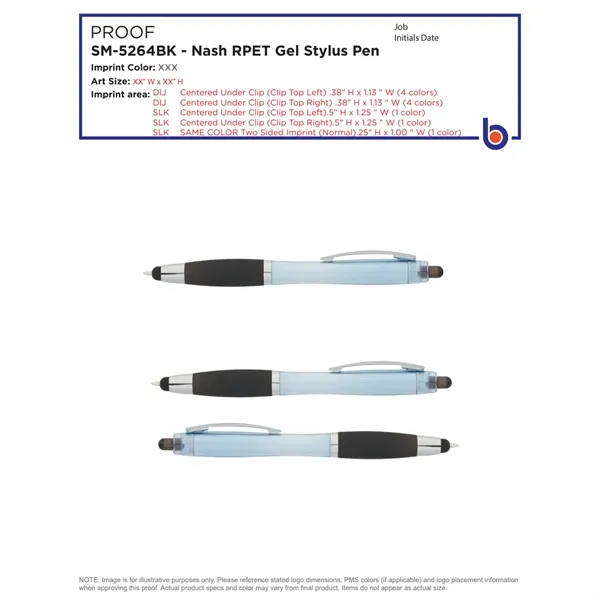 Gel ink pen with stylus tip.... from ASI 66887 PCNA / Bullet