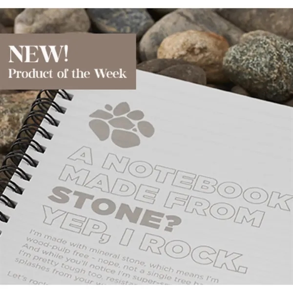 5" x 7" spiral notebook with black wire binding and 64... from ASI 66887 PCNA / Bullet