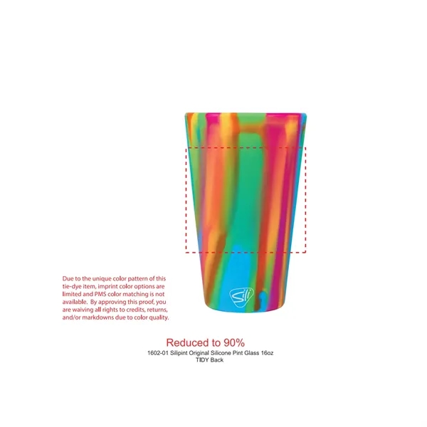16 oz. silicone pint glass with no-slip base.... from ASI 66887 PCNA / Leeds