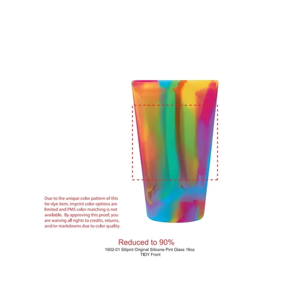 16 oz. silicone pint glass with no-slip base.... from ASI 66887 PCNA / Leeds