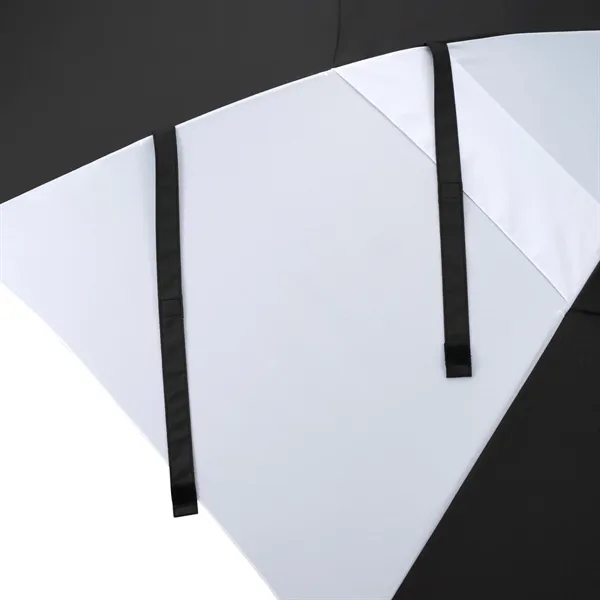 58" golf umbrella made of fiberglass with FSC wood handle and... from ASI 66887 PCNA / Leeds