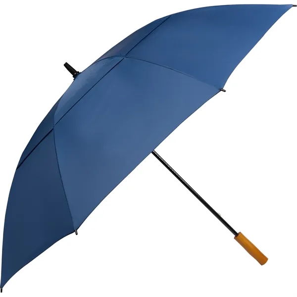 58" golf umbrella made of fiberglass with FSC wood handle and... from ASI 66887 PCNA / Leeds