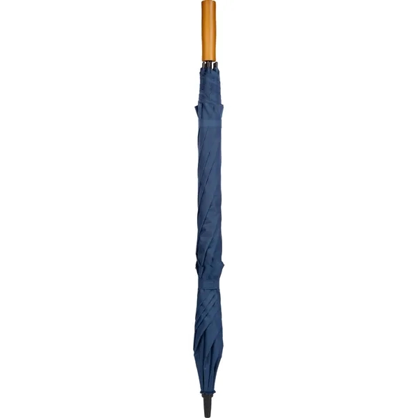 58" golf umbrella made of fiberglass with FSC wood handle and... from ASI 66887 PCNA / Leeds