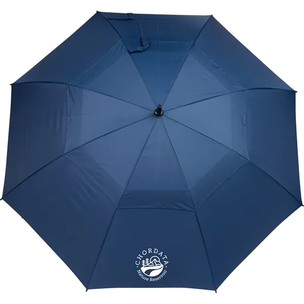 58" golf umbrella made of fiberglass with FSC wood handle and... from ASI 66887 PCNA / Leeds